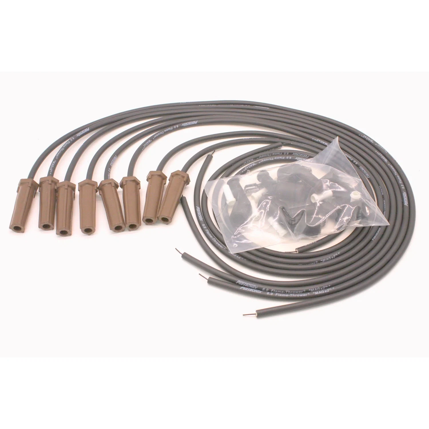 Spark Plug Wire Set for Universal Electronic Ignition Black 8mm 818280